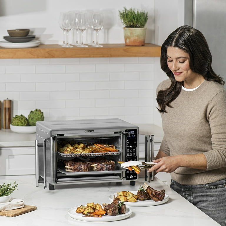 Gourmia Digital French Door Air Fryer Toaster Oven, Black air fryers  kitchen accessories