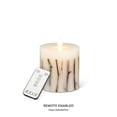 thumbnail image 1 of Abbott Collection AB-24-3478 4.5 in. Reallite Twig Candle, Ivory & Brown - Small, 1 of 1