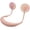 Pink, variant on Tibvox Micro USB Rechargeable Fan Summer Neck Hanging Style Dual Cooler Fans 3 Speeds