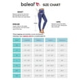 thumbnail image 6 of BALEAF Women's Fleece Lined Leggings Thermal Warm Winter Tights High Waisted Thick Yoga Pants Cold Weather with Pockets Classic Navy L, 6 of 6