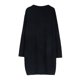 thumbnail image 1 of Suéter Navideño Mujer Gibobby Vestido tipo suéter de punto con botones de otoño/invierno Negro XL, 1 of 5