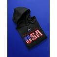 thumbnail image 3 of U S A 4Th Of July Hoodie Women -Image by Shutterstock, Female Medium, 3 of 4