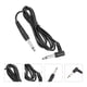 thumbnail image 4 of Cables de conexión de 3pcs Cables de audio universal Cables de audio duraderos 6.35mm Cables de altavoz, 4 of 5