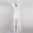 thumbnail image 3 of Mameluco de de Correas A Rayas Mujeres Pierna Jumpsuit Vacaciones Playa SG, 3 of 9