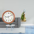 thumbnail image 2 of Escultura de reloj de pared de melódico, figura decorativa de pájaro para cocina, hogar, oficina, escritorio, mesa, centro de mesa, regalo d, 2 of 8
