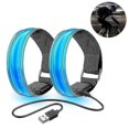 thumbnail image 1 of 2 Pack Running Light For Runners Rechargeable Led Armband Reflective Running Gear, Led Light Up Band For Joggers Bikers Walkers, 1 of 1