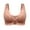#1_Coffee, variant on Save On Sports Bras For Women Front Button Brassiere Strapless Full Coverage Shelf Bra Supportive Push Up Underwear Everyday Wirefree Comfortable Support Bra Lounge Breathable Bras