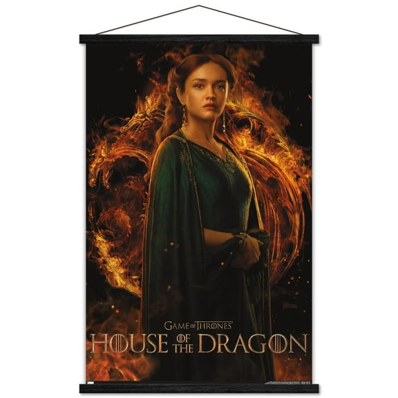 House of the Dragon - Alicent One Sheet Wall Poster with Magnetic Frame, 22.375" x 34"