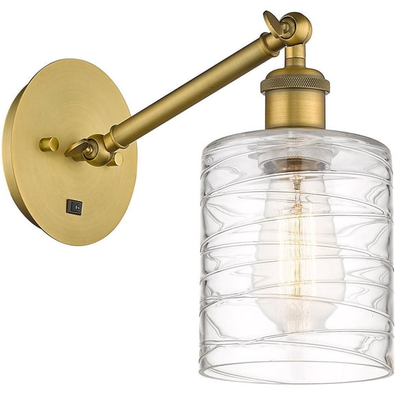 Innovations Lighting - Caledonia - 1 Light Wall Sconce In Industrial Style-11.38