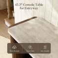 thumbnail image 5 of COSIEST Stone-Look Rectangle Console Table,Modern & Functional Home Sofa Table, 5 of 6