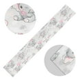 thumbnail image 5 of Yayeee Table Runner 70 inches Long Home Kitchen Dinning Party Decoration, Cartoon Elephant, 5 of 7