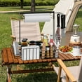 thumbnail image 3 of BBQ Grill Caddy with Paper Towel Holder Camper Accessories Condiment Caddy,Plates, Cutlery Caddy BBQ Organizer for Camping, Kitchen, Party, 3 of 8
