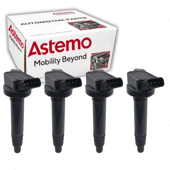 4 pc Hitachi Ignition Coils compatible with Toyota Camry 2.5L L4 2016-2017