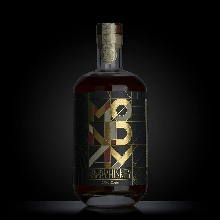 MONDAY Zero Alcohol Whiskey - Non-Alcoholic Blended Liquor