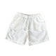 thumbnail image 1 of Pantalones cortos capri de verano para hombre, pantalones de playa holgados de moda, pantalones casuales grandes, pantalones cortos de color sólido (blanco), 1 of 6