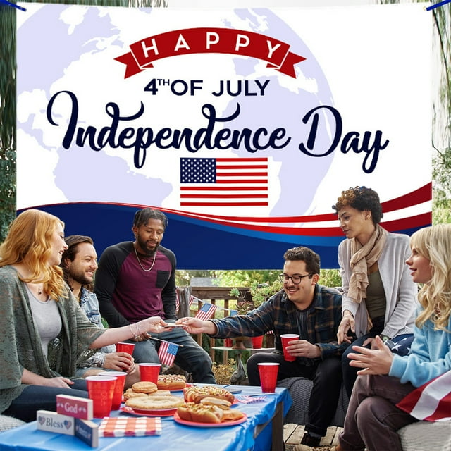 Independence Day Decorations Congratulations Independence Day Holiday Party Decorations Hanging Flags Decorations Photo Backdrops