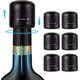 thumbnail image 1 of Tapón para botella de vino, protector de vino con silicona, tapón para botella de vino al vacío, sellador de botellas reutilizable que mantiene el vino fresco (paquete de 7), 1 of 4