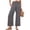 02# Gray, variant on HKYNLAG Womens Wide Leg Palazzo Pants Summer Beach High Waisted Cropped Flowy Pants 2026 Dressy Casual Trousers with Pockets Hot Pink L