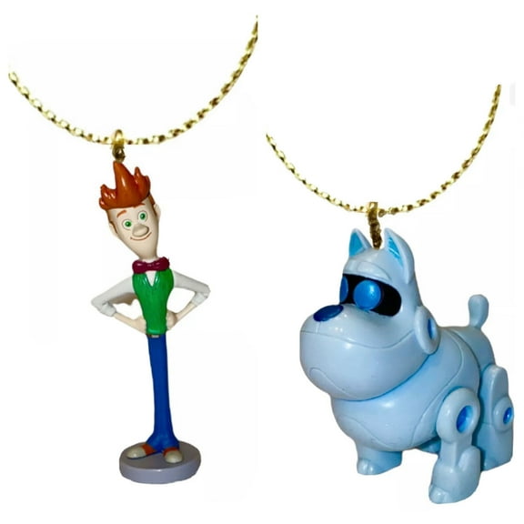 Puppy Pals Dog A-R-F & Bob Ornament Pvc Figure Charm Figurine 2” Dangler Disney New