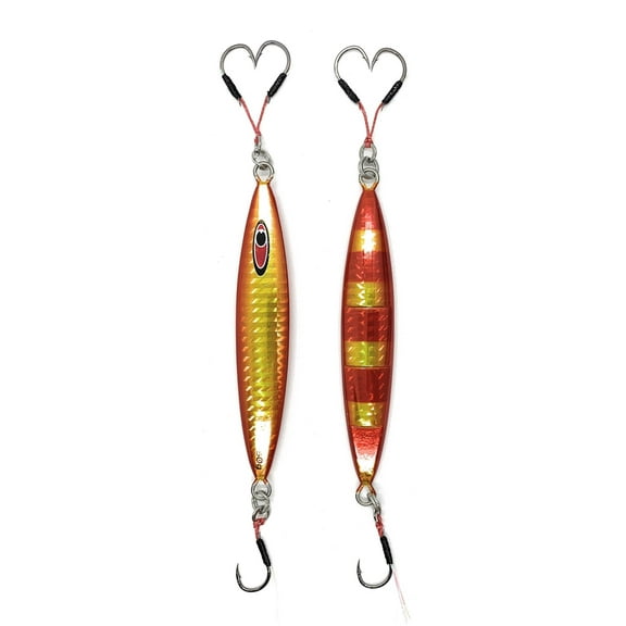 Seafloor Control Tiny Spunky Lightweight Metal Jig with Assist Hooks