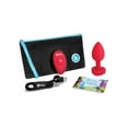 thumbnail image 4 of B-vibe Fiche Cœur Vibrant M/G - Rouge, 4 of 5