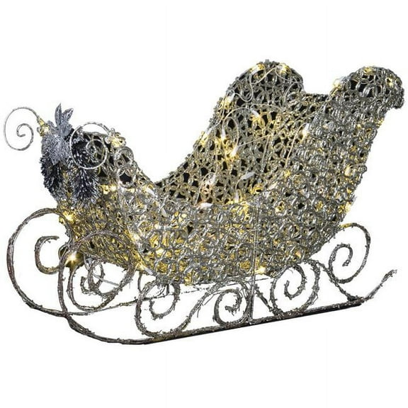 LED Sleigh Sparkle Rings Christmas Decoration