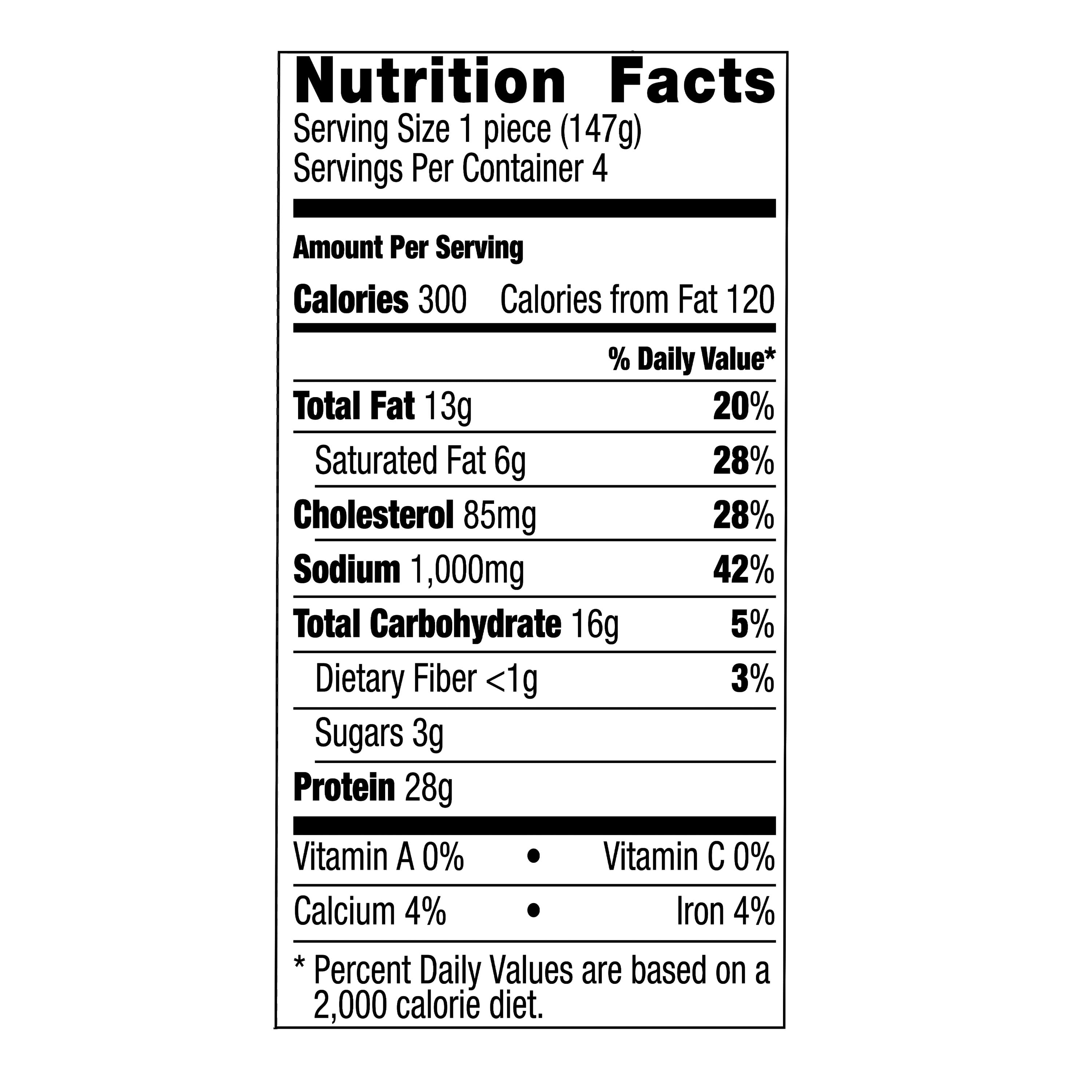 Marketside Chicken Breast Breaded and Seasoned with Dijon and Parmesan, 18.72 oz (Fresh)
