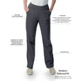 thumbnail image 2 of Landau ProFlex Tailored Fit Comfort Stretch 4-Pocket Scrub Pants for Women 2043, 2 of 4