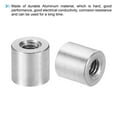 thumbnail image 4 of M3 Aluminum Spacers, 12 Pcs Metal Spacer Aluminum 3mm ID x 6mm OD x 6mm L Threaded Spacer Screw Standoff Round for RC Car Drones Motherboard, Silvery, 4 of 6