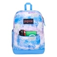 thumbnail image 3 of Mochila Jansport Cross Town Plus Batik Wash Azul Escolar Casual Batik Wash Poliéster, 3 of 8