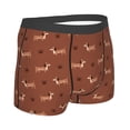 thumbnail image 4 of Uemuo Dachshund Dog Puppy Pattern Men's Boxer Briefs,Trunk Anti-Chafing,Comfortable, Durable, and Stylish Underwear-X-Large, 4 of 9
