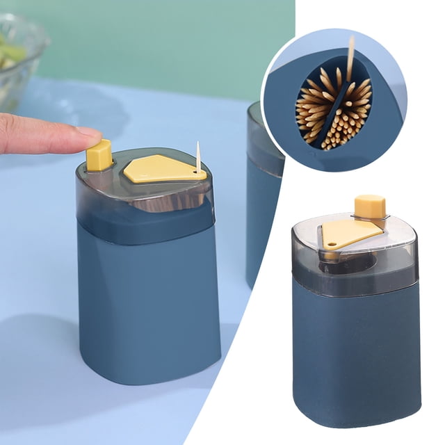 Oliegs Heated Blanket Press Toothpick Box Home Creative Automatic Toothpick Box Living Room Dining Room Toothpick Box Chocolate