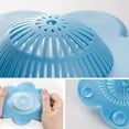 thumbnail image 4 of Hicess Filtre Attrape-Cheveux en Forme de Fleur pour Baignoire Douche Ventouse, 4 of 8
