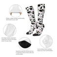 thumbnail image 6 of Balery Cute Animal with Cow Printed Novelty Socks Men's Women's Crew Socks Sports Socks Knee High Socks Cotton Socks Quirky and Cool Socks, 6 of 9