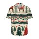 thumbnail image 5 of Hombres de Manga Larga, Navidad Impresa Turndown Collar Blusa, Casual Moda Botón Camisa para las Vacaciones, 5 of 5