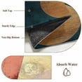 thumbnail image 6 of 2'x6' Rug Runners for Hallways Kitchen, Abstract Boho Non Slip Entryway Beside Floor Carpet Runner, Modernpatchwork Colorful Circle Washable Laundry Room Bedroom Throw Rugs Mat for Family Pet, 6 of 8