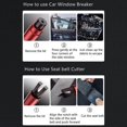 thumbnail image 5 of High quality brand new 2 Pack Car Safety Hammer Emergency Escape Tool One Second Window B, 5 of 5
