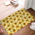 thumbnail image 2 of Vsdgher Sunflowers print Flannel Anti-Slip Floor Mat Comfort Mat Floor Carpet for Decor, Non-Slip, Home, Office, Laundry, Durable, 2 of 5