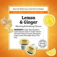 thumbnail image 4 of (4 pack) Twinings Lemon & Ginger K-Cup® Pods for Keurig, Caffeine Free Herbal Tea, 24 Count, 4 of 8