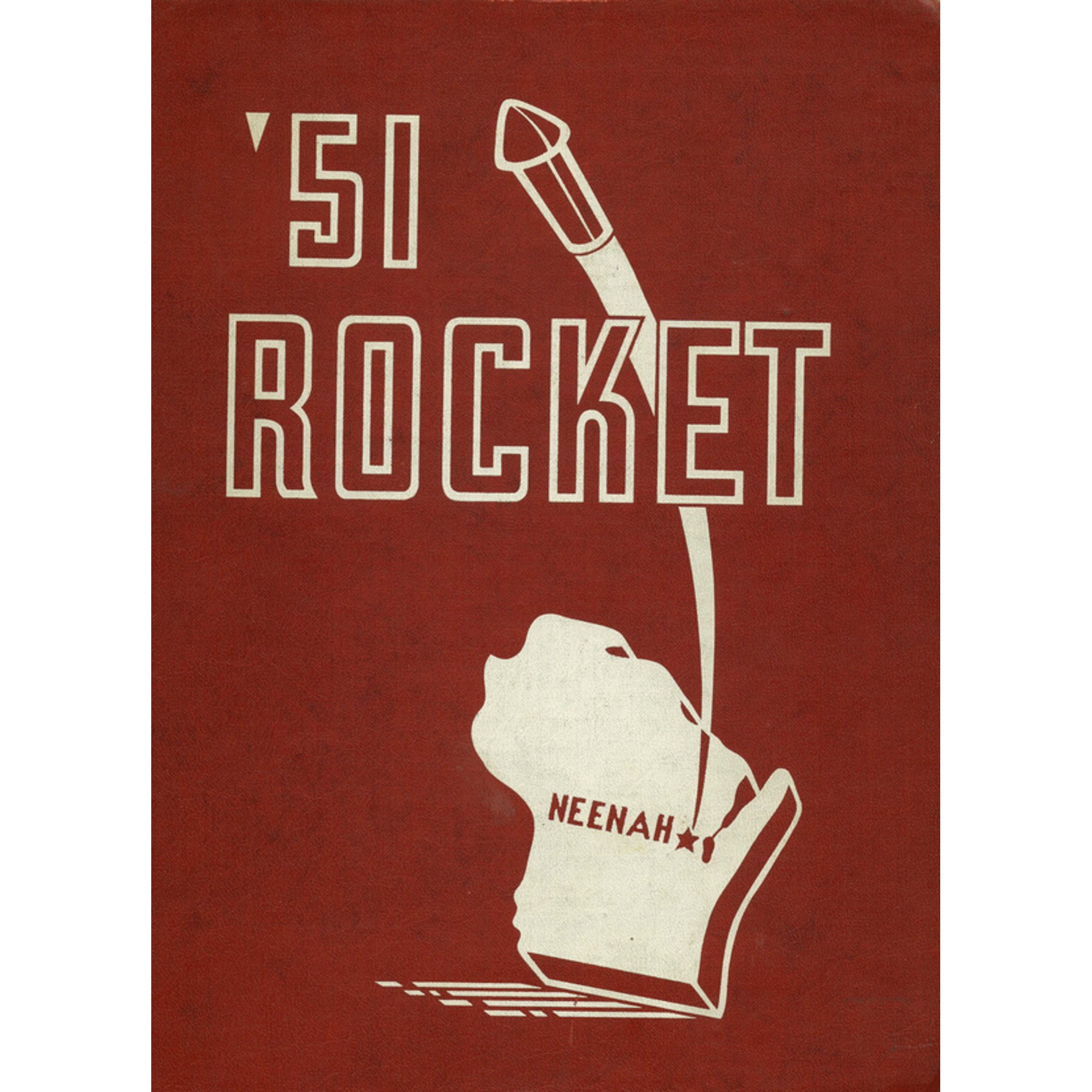 (Custom Reprint) Yearbook: 1951 Neenah High School - Rocket Yearbook (Neenah, WI)