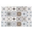 thumbnail image 1 of 24pcs Retro Grey Kitchen Tile Sticker Wall Waterproof Self Adhesive Wallpaper PVC Furniture Cabinet Surface DIY Decorative Decal, 1 of 5