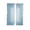 #-【Blue】| Ruffle Trim Curtains, variant on Sheer Ruffle-Trimmed Curtains - Polyester Window Curtains with Light-Filtering & Elegant Vintage Design, Ideal for Living Room & Bedroom Decor, JKODE