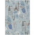 thumbnail image 2 of Addison Rugs Chantille Indoor/Outdoor Transitional Modern Sky Washable Rectangle Rug, 3' x 5', 2 of 6