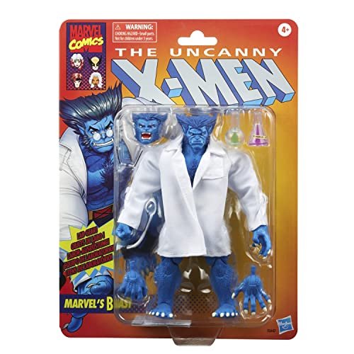 Marvel Legends Series X-Men Beast 6-inch Action Figure Toy, Marvel Marvel