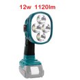 thumbnail image 1 of Linterna LED Inalámbrica de 12w 1120lm 18V Luz de Trabajo Linterna para Lámpara LED Ma*kita sin Batería USB Foco de Iluminación de Emergencia para Exteriores, 1 of 10
