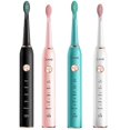 thumbnail image 2 of Electric Toothbrush Oral Care Rechargeable Toothbrush 2-Minute Timer 30-Second Reminder 180-Minute Battery Life IPX7 Waterproof Comfortable Grip, 2 of 5