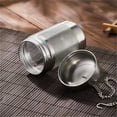 thumbnail image 6 of Popular Picks, Stainless Steel Tea Infuser Strainer, Fine Mesh Tea Ball for Loose Leaf Tea, Reusable Tea Filter with Chain Hook and Lid for Easy Brewing, High efficiency | Stainless Steel, Silver, 6 of 6
