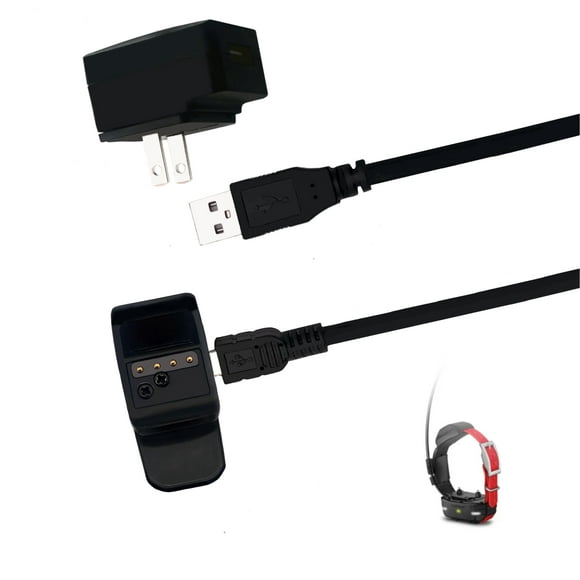 Cable adaptador Charger Clip Sync para collar de perro Garmin