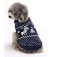 thumbnail image 4 of S Navidad perro gato ropa Navidad Halloween Teddy otoño/invierno diamante cráneo suéter, 4 of 5
