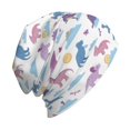 thumbnail image 6 of Easygdp Dinosaur Knit Beanie, Soft Beanie Hat, Daily Beanie in Fine Knit for Women Men Winter, 6 of 7